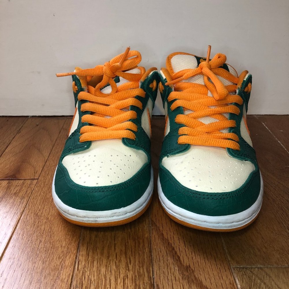 Nike Dunk SB Low Legion Pine Kumquat Size 5.5M/7W - Picture 9 of 9